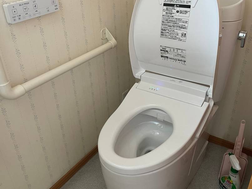 20年前のトイレの取替