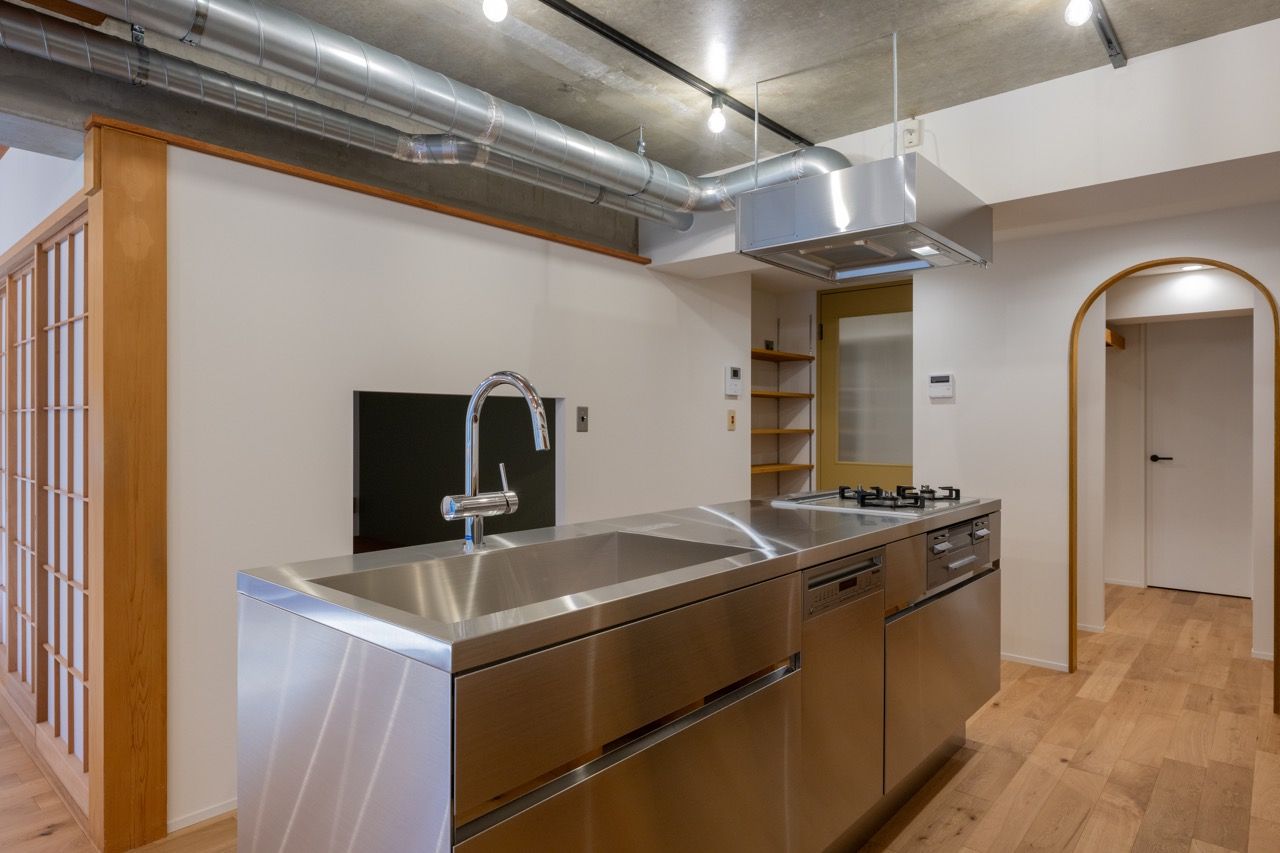 インダストリアル×和の温もりを体現した暮らし