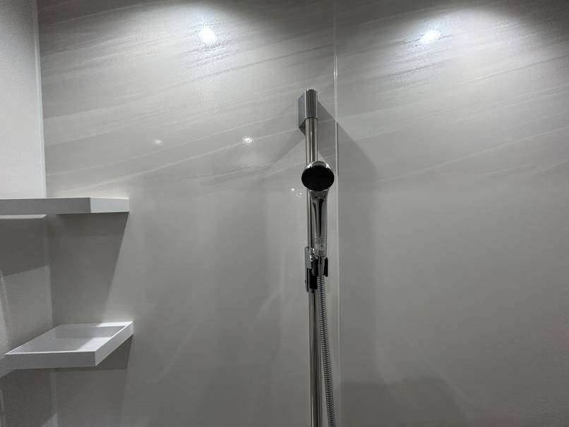 収納も美しい浴室リフォーム