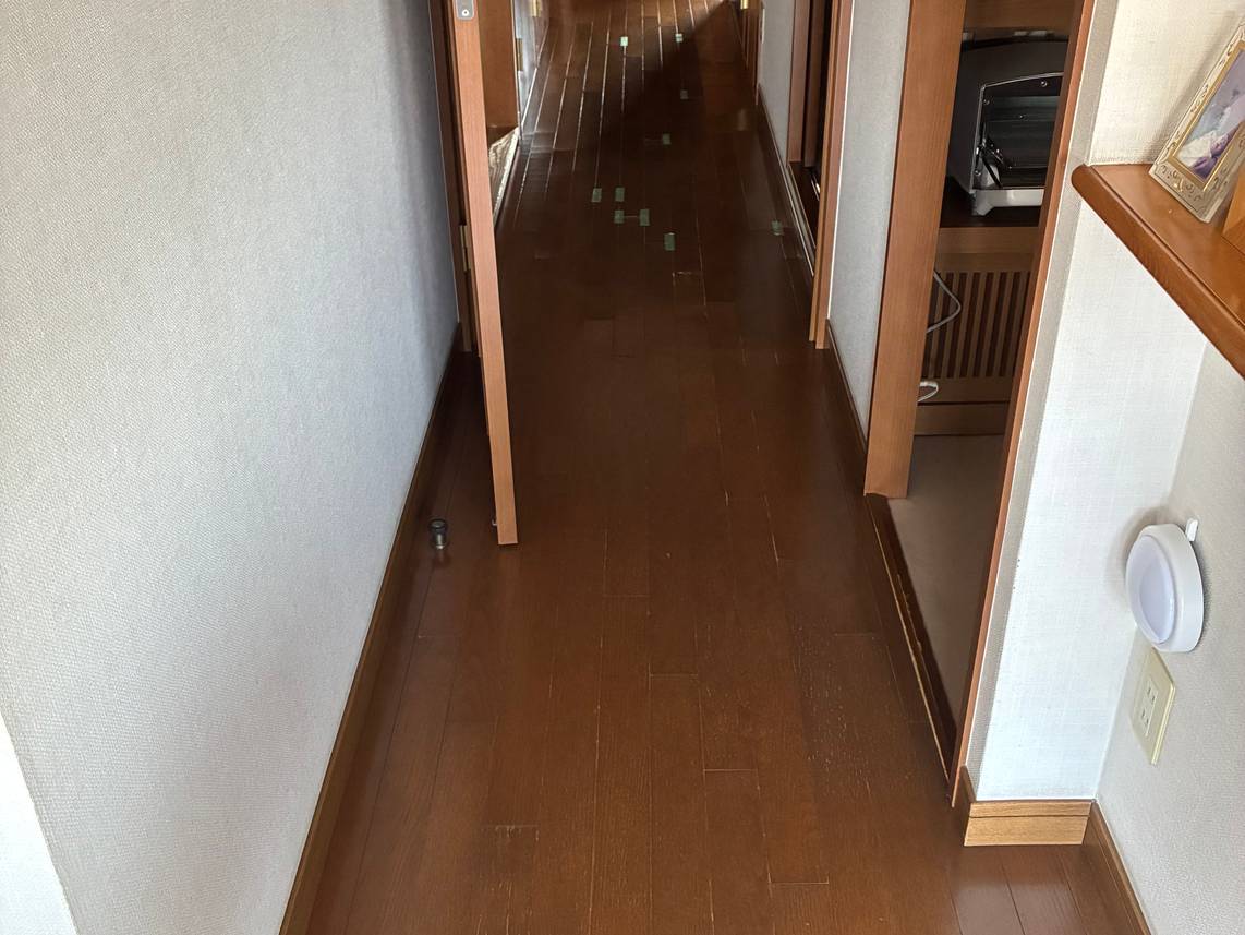 部分フローリング床材取替