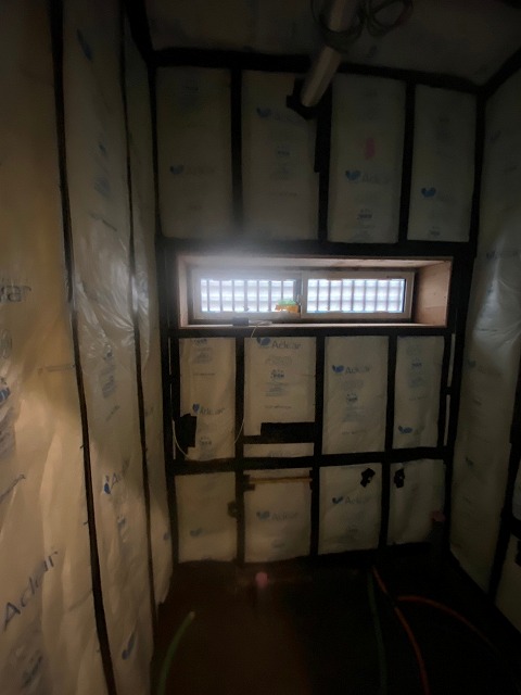 暖かい快適なバスタイム