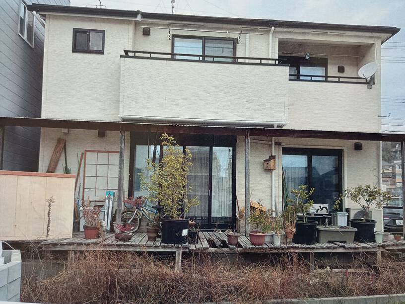 外壁塗料及び波板付け替え