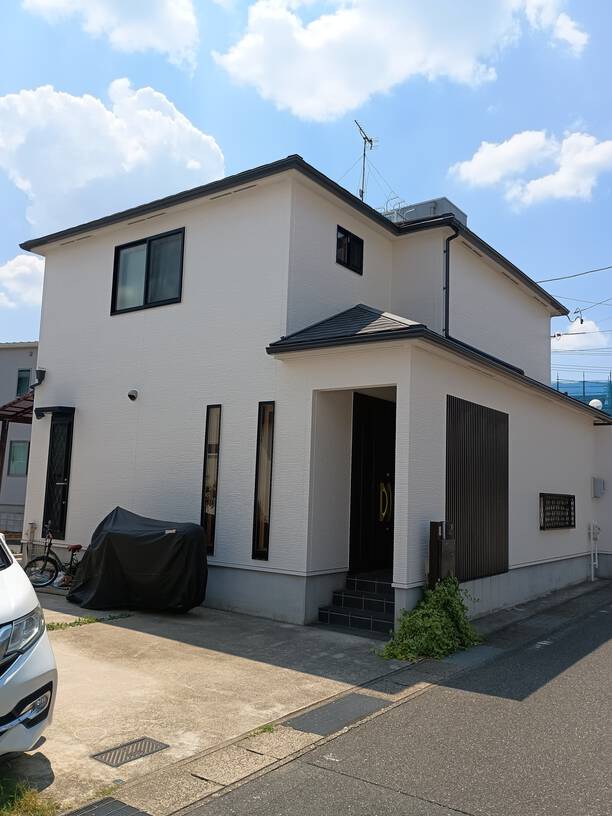 外壁塗料及び波板付け替え