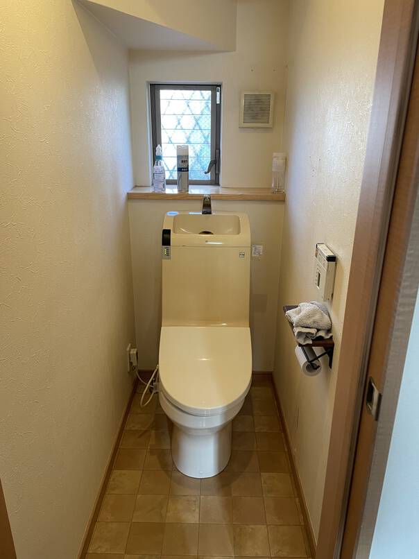 壊れたトイレの、リホーム