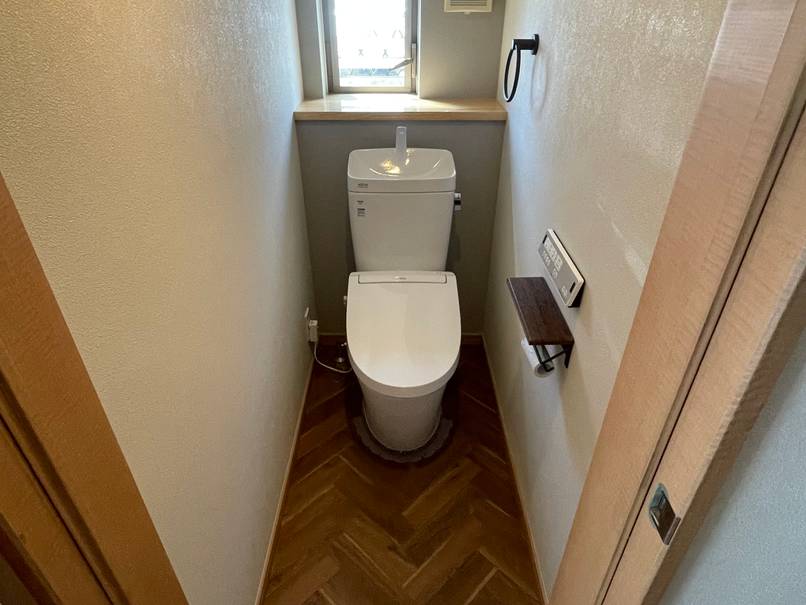 壊れたトイレの、リホーム
