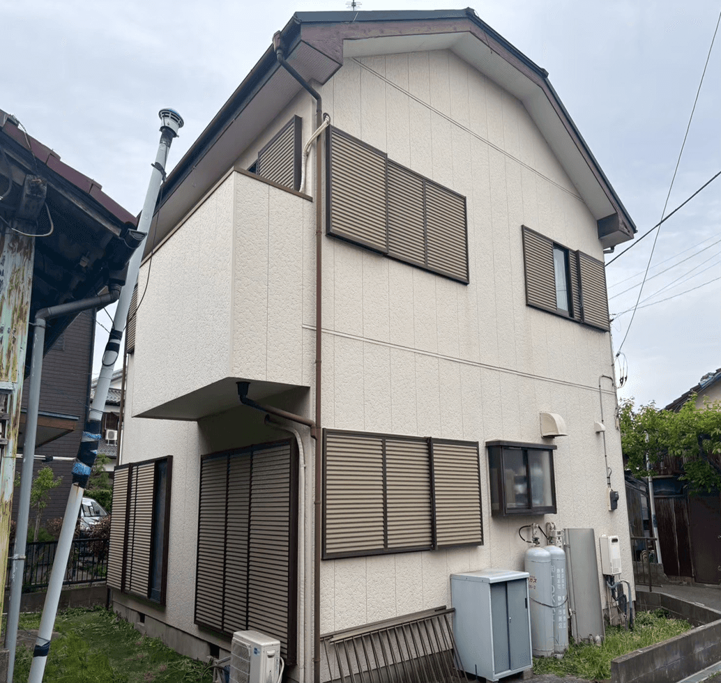 市原市内にて外壁塗装工事をさせていただきました。