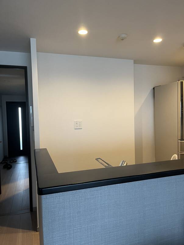 カップボードの新設