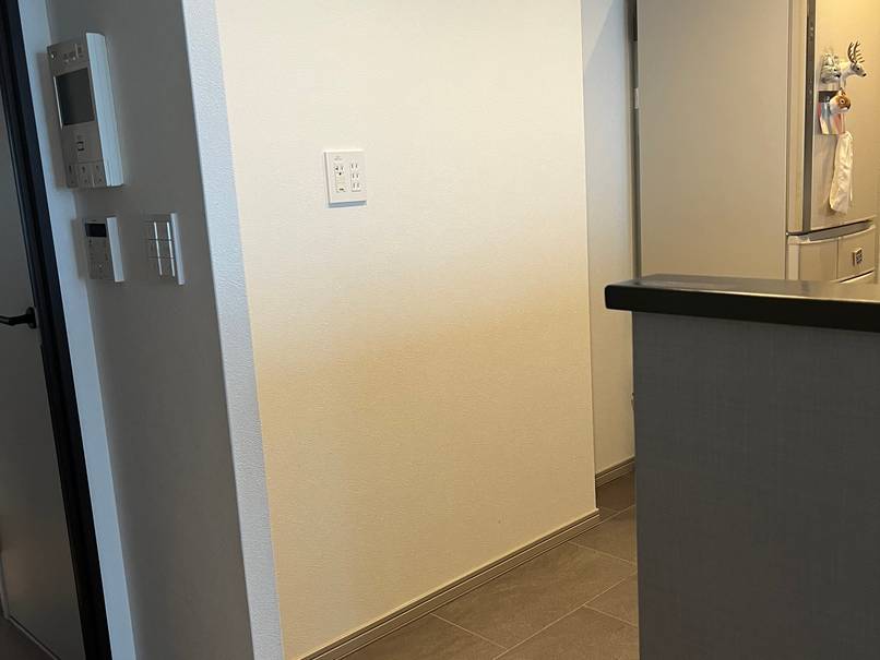 カップボードの新設