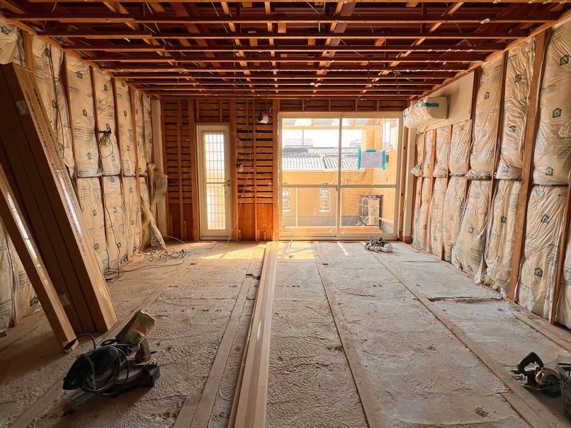 築４０年鉄骨3階建てフルリノベーション