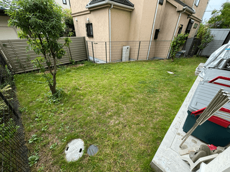 手入れがしやすい庭にリフォーム