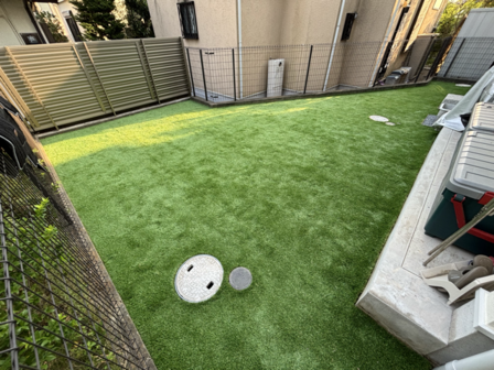 手入れがしやすい庭にリフォーム