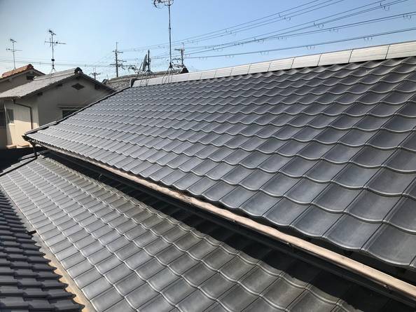 古民家の大屋根大改修