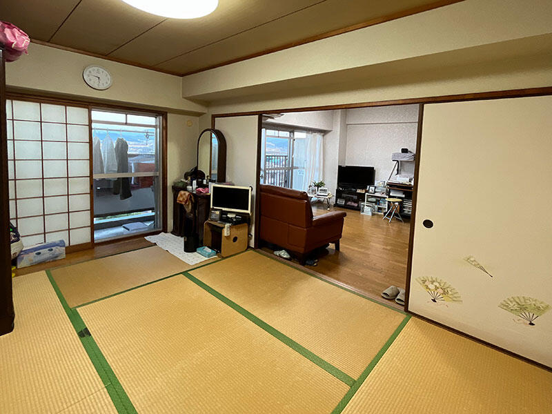 収納たっぷりで暮らし快適なお部屋に