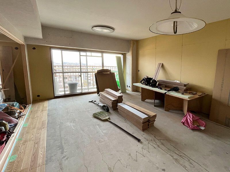 収納たっぷりで暮らし快適なお部屋に