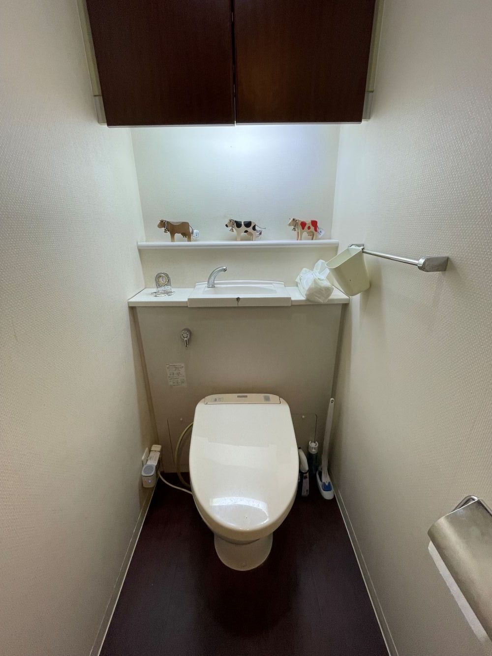 見えない工夫でスタイリッシュな空間へ　トイレリフォーム