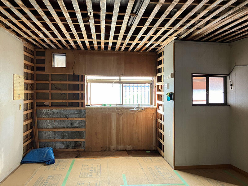 昔ながらのキッチンを大変身！