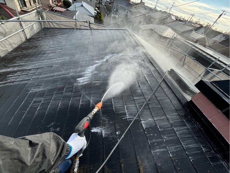 仙台市太白区【火災保険適用】屋根塗装工事・外壁塗装工事