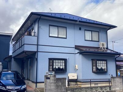 仙台市太白区【火災保険適用】屋根塗装工事・外壁塗装工事