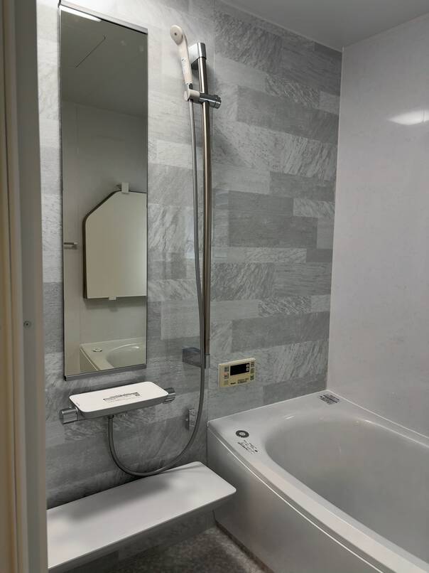 綺麗を保てる浴室