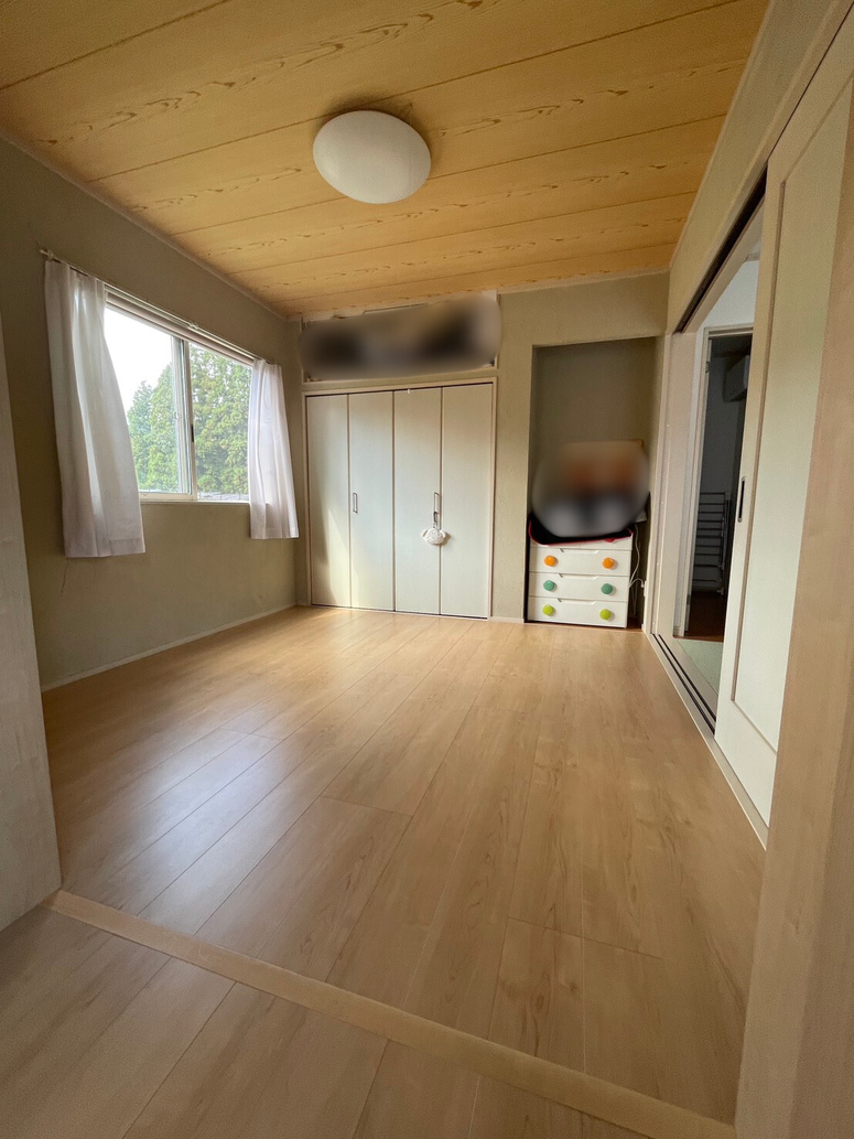 明るく快適に生まれ変わった洋室空間