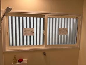 浴室リフォーム、内窓