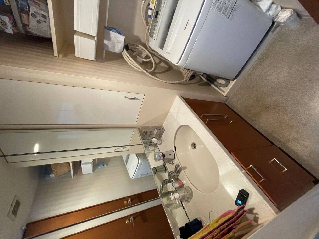 明るく清潔、こだわりの水回り3点リフォーム