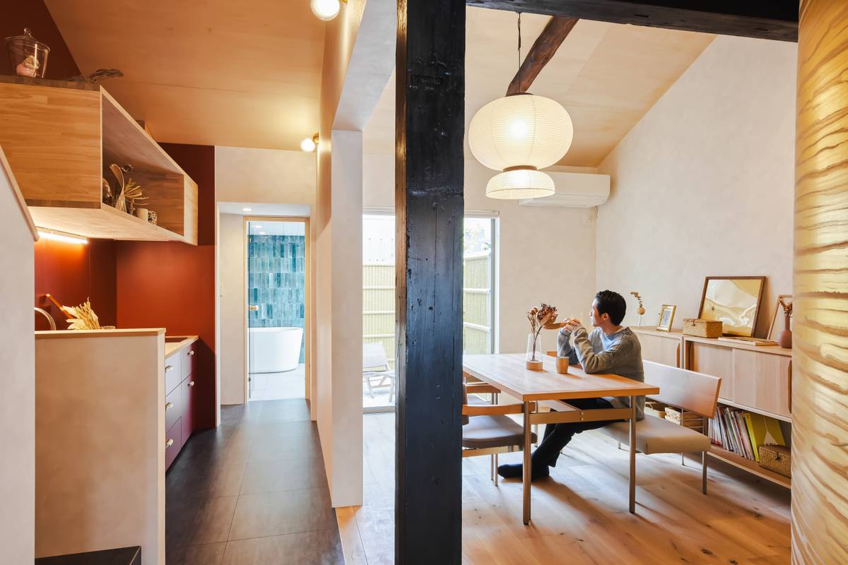 京町家をフルリノベーションしたモデルハウス