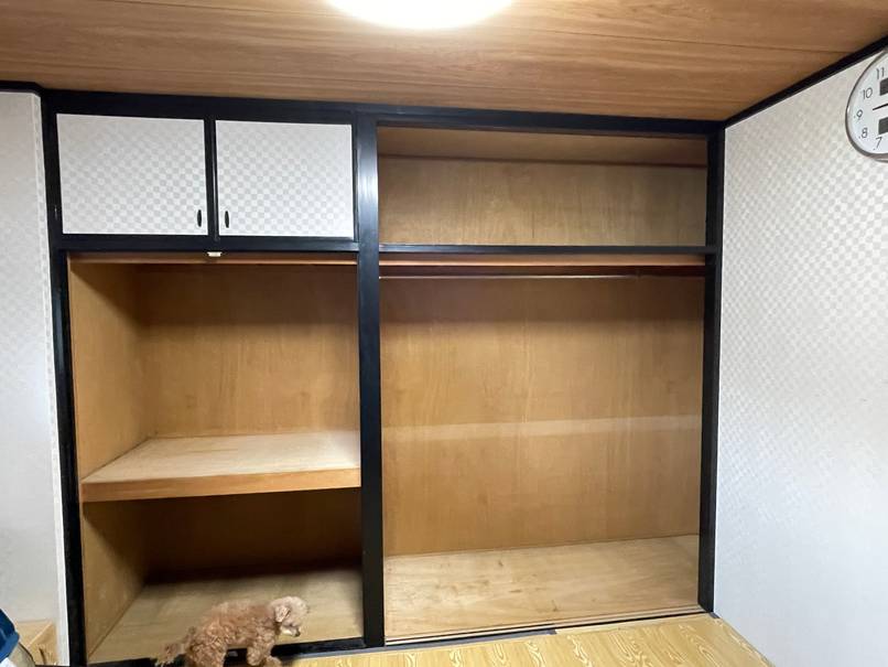 押入れ湿気対策のためのクローゼット化リフォーム