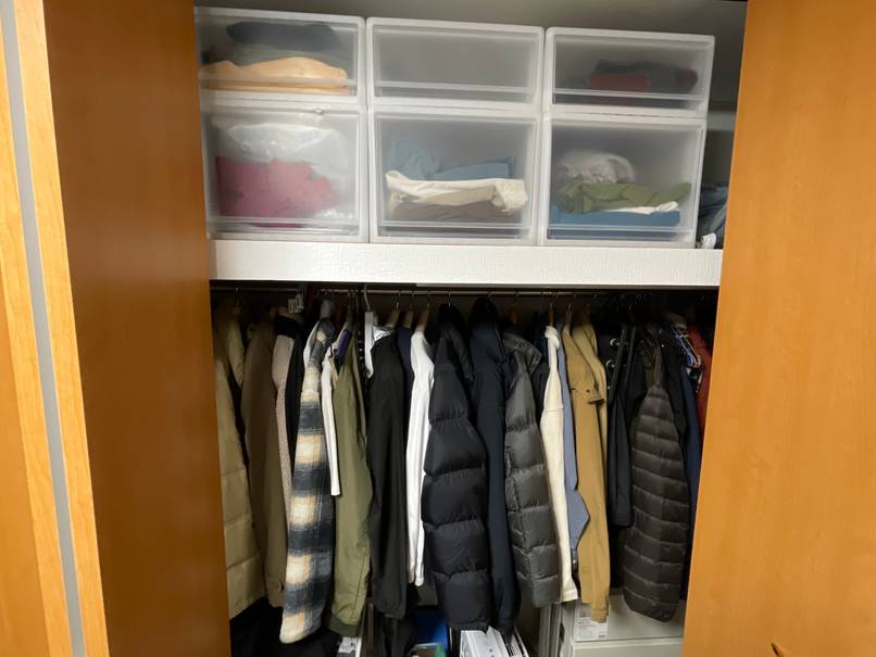 押入れ湿気対策のためのクローゼット化リフォーム