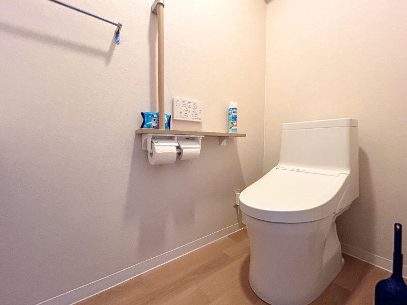 明るくやさしい、心地よいトイレへ