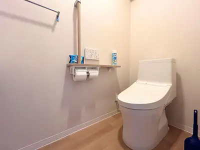 明るくやさしい、心地よいトイレへ