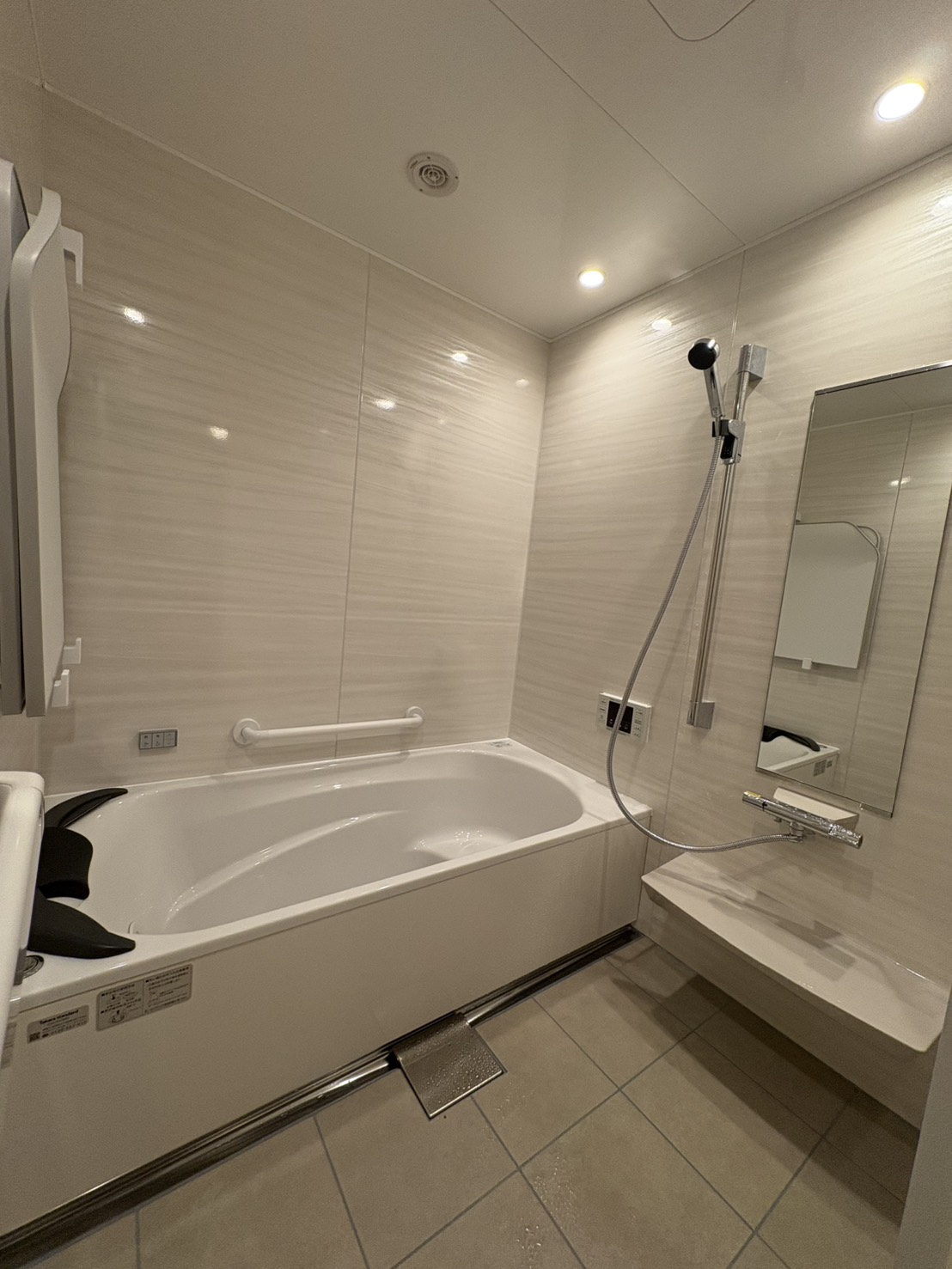 掃除しやすいお風呂