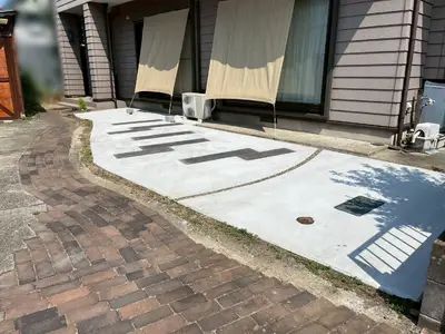 ナチュラルガーデン🪵🌿に調和する駐車場増設リフォーム