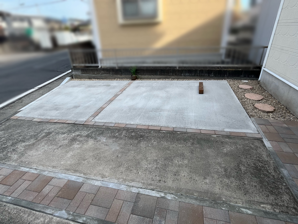 DIY🧱好きなお施主様とつくった駐車場増設リフォーム