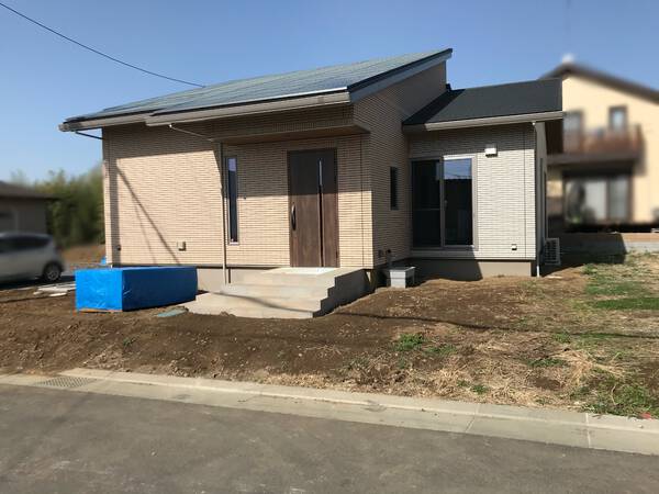 カーポート🚙と家庭菜園🍅が主役の新築外構