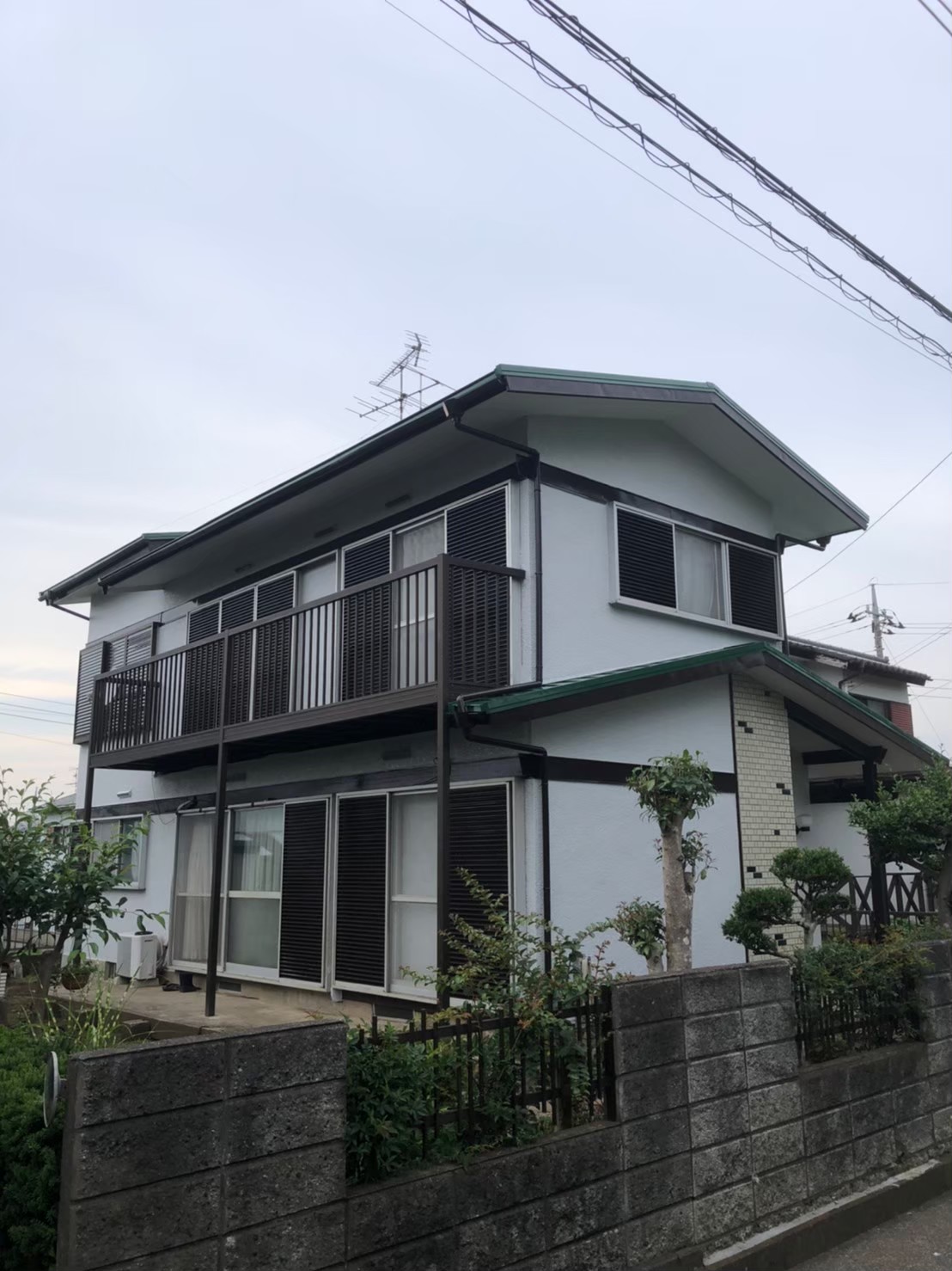 市原市内にて外壁・屋根塗装工事をさせていただきました。