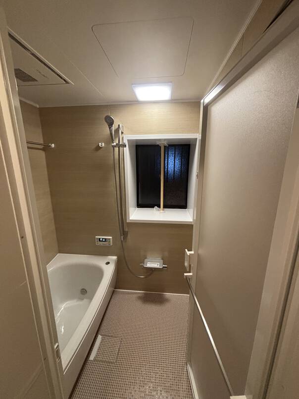 浴室リフォーム　在来型からシステム