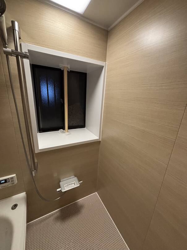 浴室リフォーム　在来型からシステム