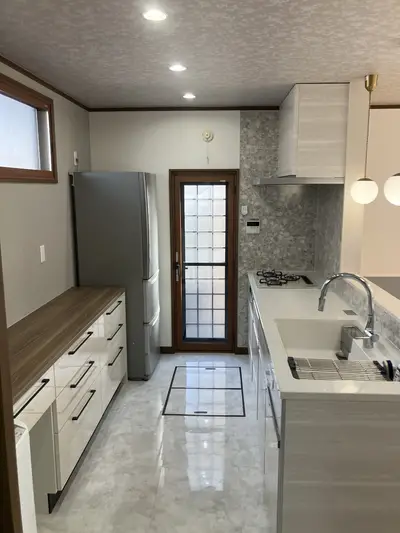 モデルルームのようなキッチン