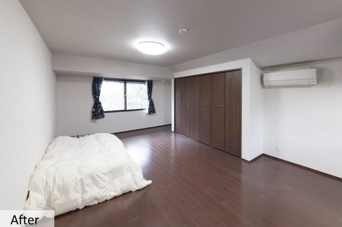 薪ストーブの温かな空気を部屋全体で味わうことのできる空間