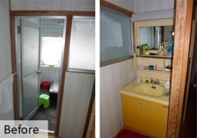 薪ストーブの温かな空気を部屋全体で味わうことのできる空間