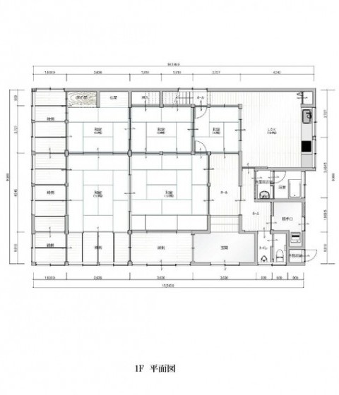 薪ストーブの温かな空気を部屋全体で味わうことのできる空間