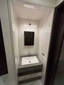 クローゼットを洗面台に造作