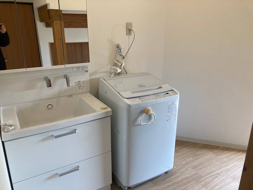 使われていなかった1階車庫が快適なバスルームに！