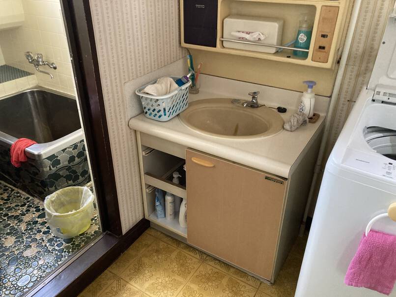 使われていなかった1階車庫が快適なバスルームに！