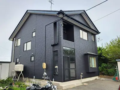 外壁塗装でかっこよく生まれ変わった外観