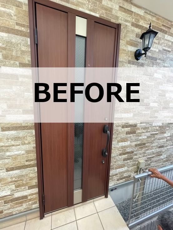補助金を使って玄関ドアを片開き戸から引き戸になった玄関ドア