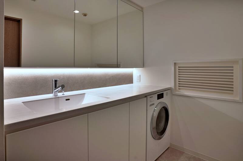 お客様の夢だったMieleのビルトイン洗濯機を取り入れました