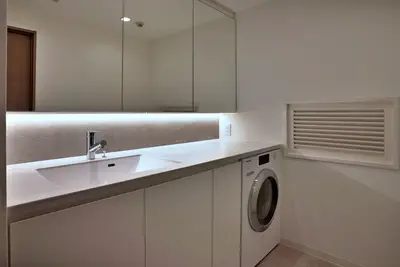 お客様の夢だったMieleのビルトイン洗濯機を取り入れました