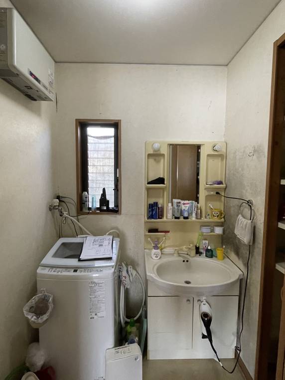 清潔感のある洗面所に！